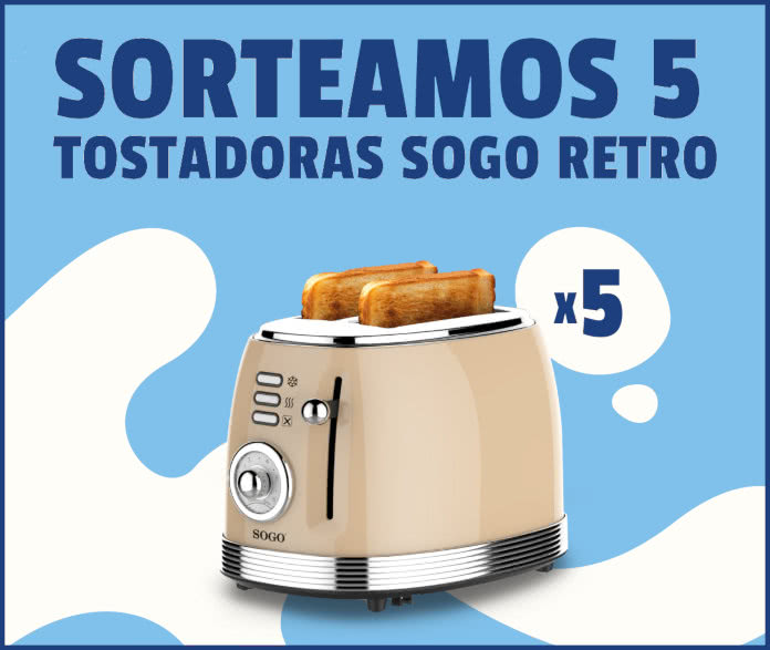 Central Lechera Asturiana sortea 5 tostadoras retro SOGO